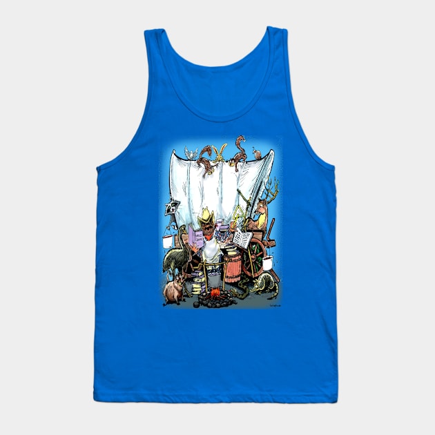 Chuckwagon Tank Top by Kevin Middleton